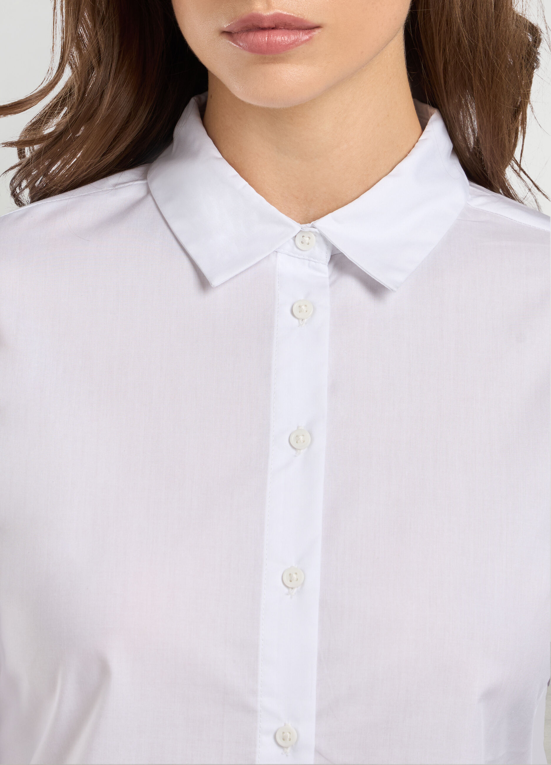 Camicia in misto cotone donna_2