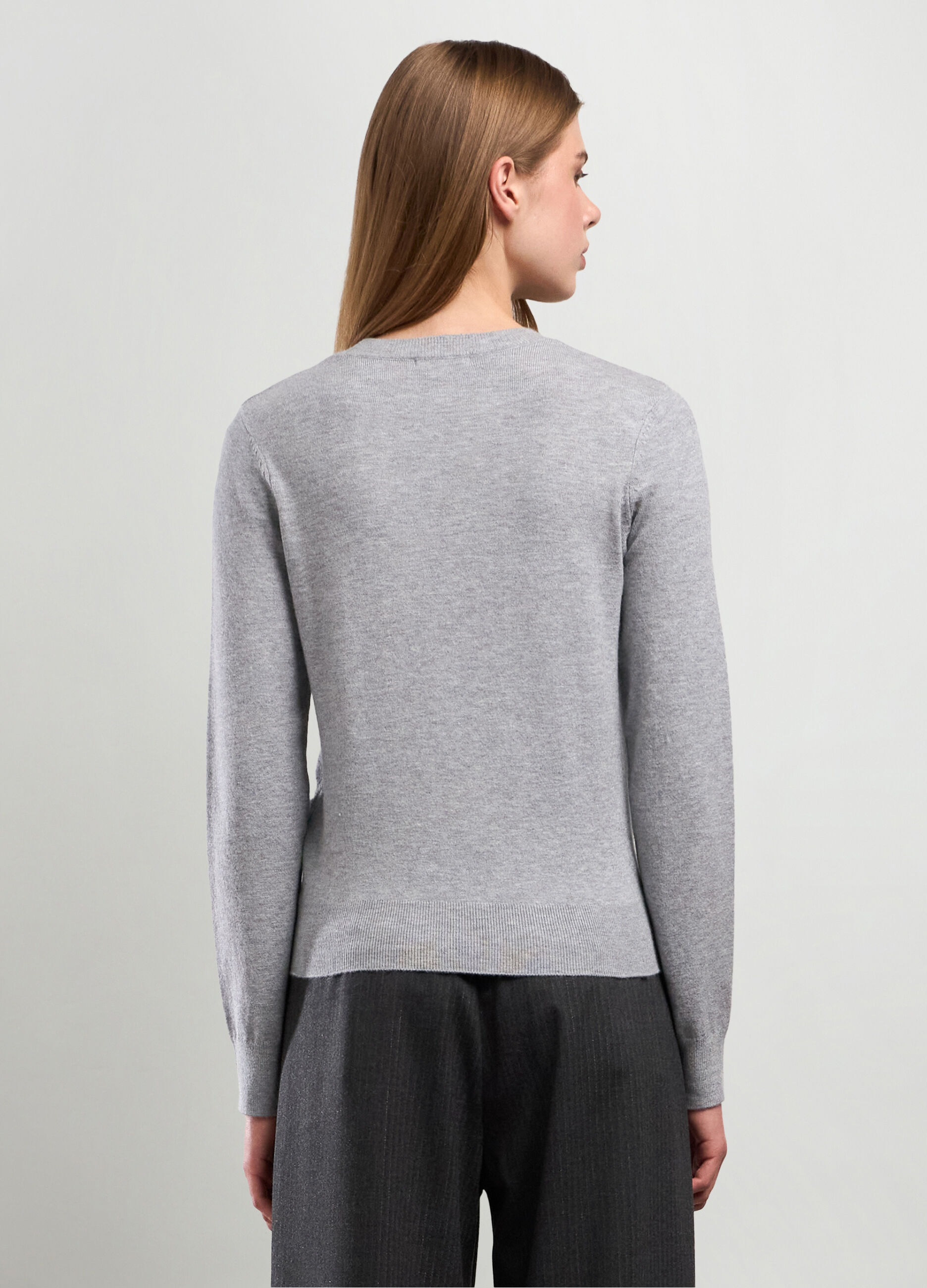 Pullover in misto viscosa donna