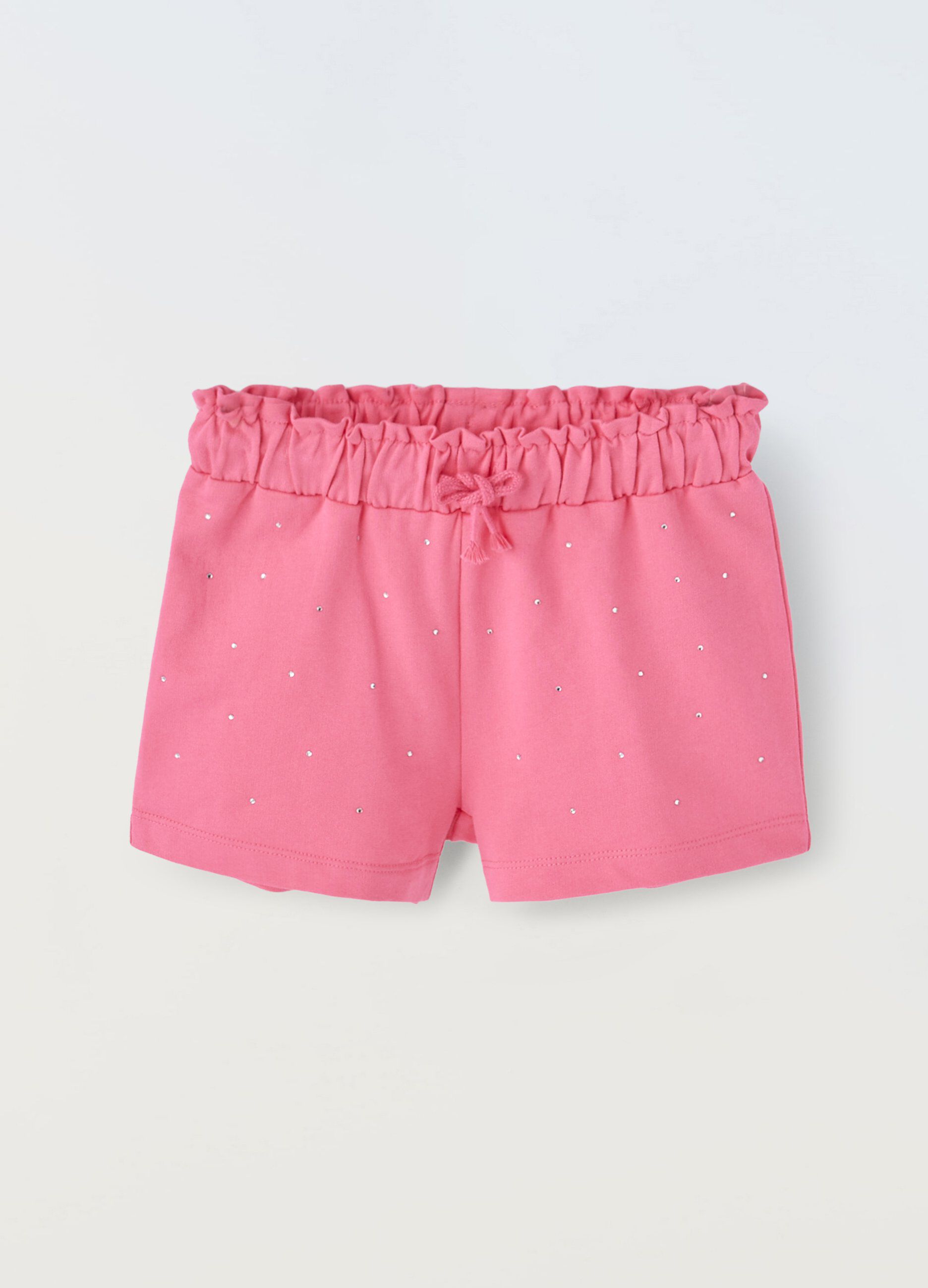 Shorts in puro cotone bambina_0
