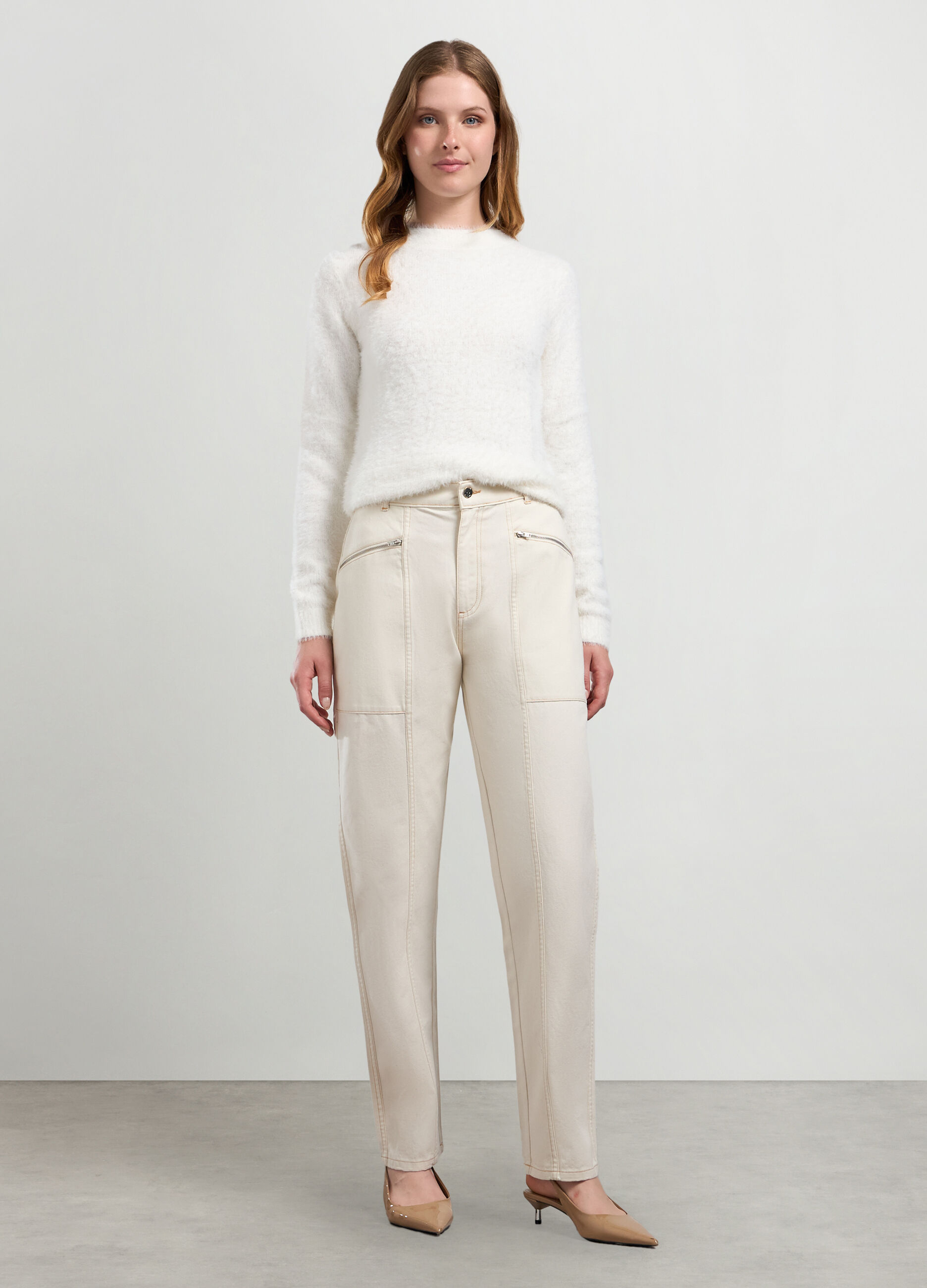 Pantaloni in puro cotone donna_0