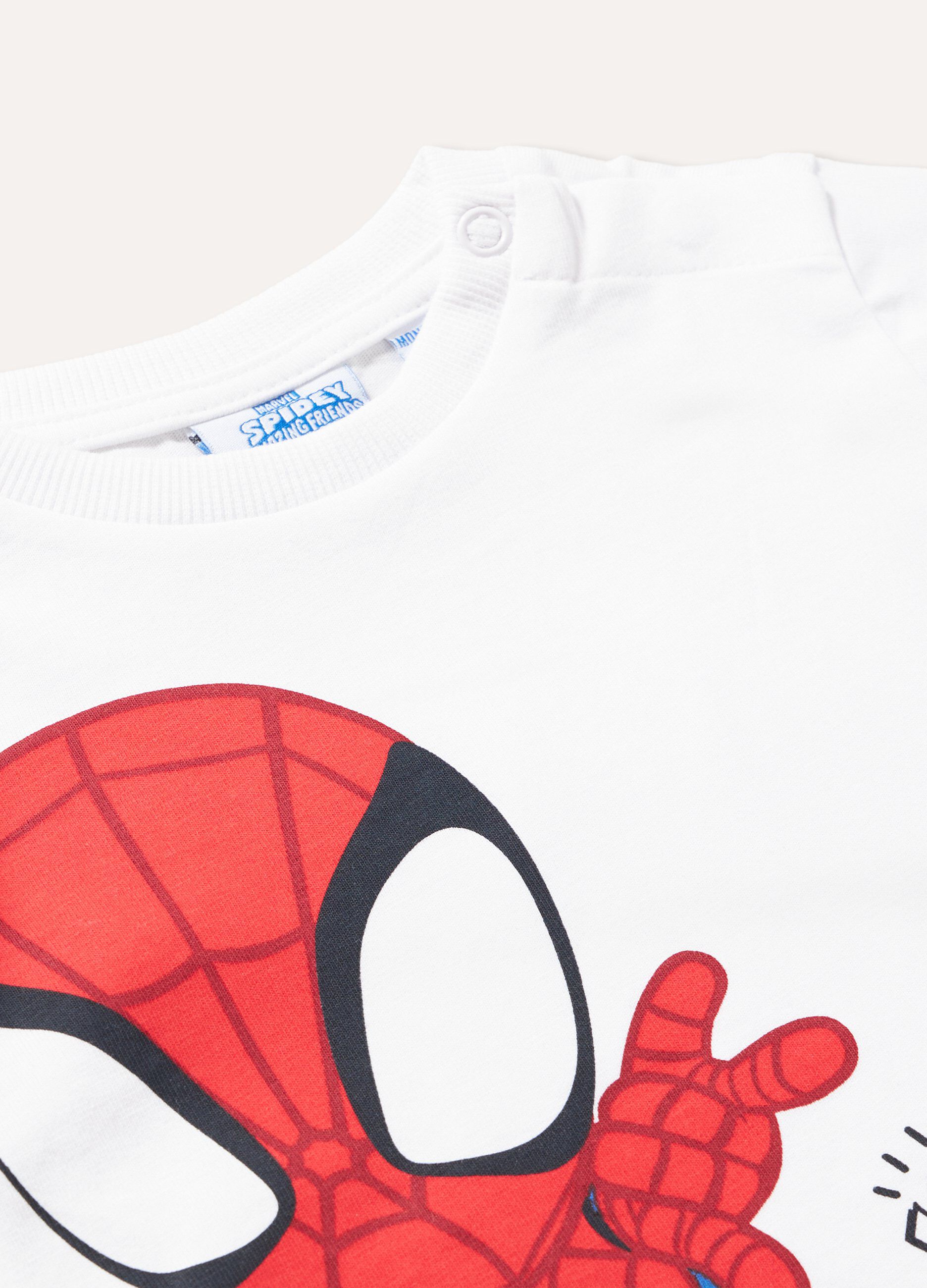 T-shirt Spider-Man in puro cotone neonato_1