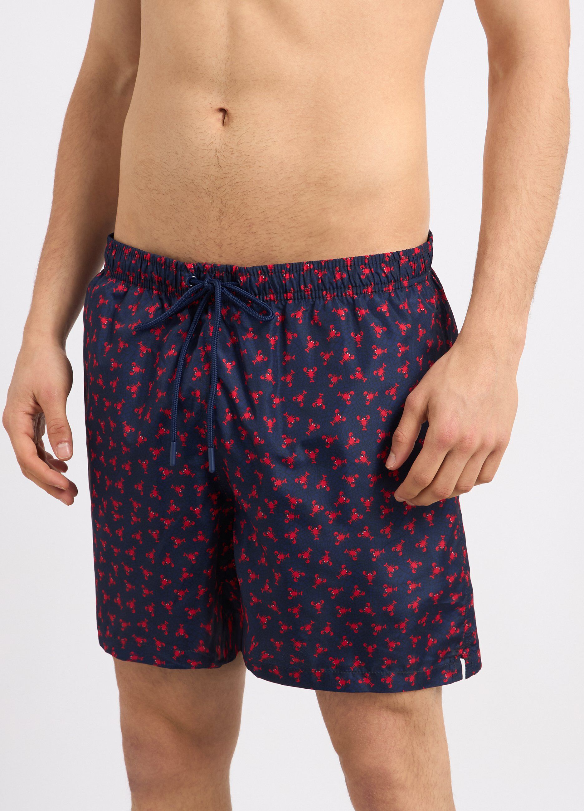 Costume shorts con stampa uomo_2