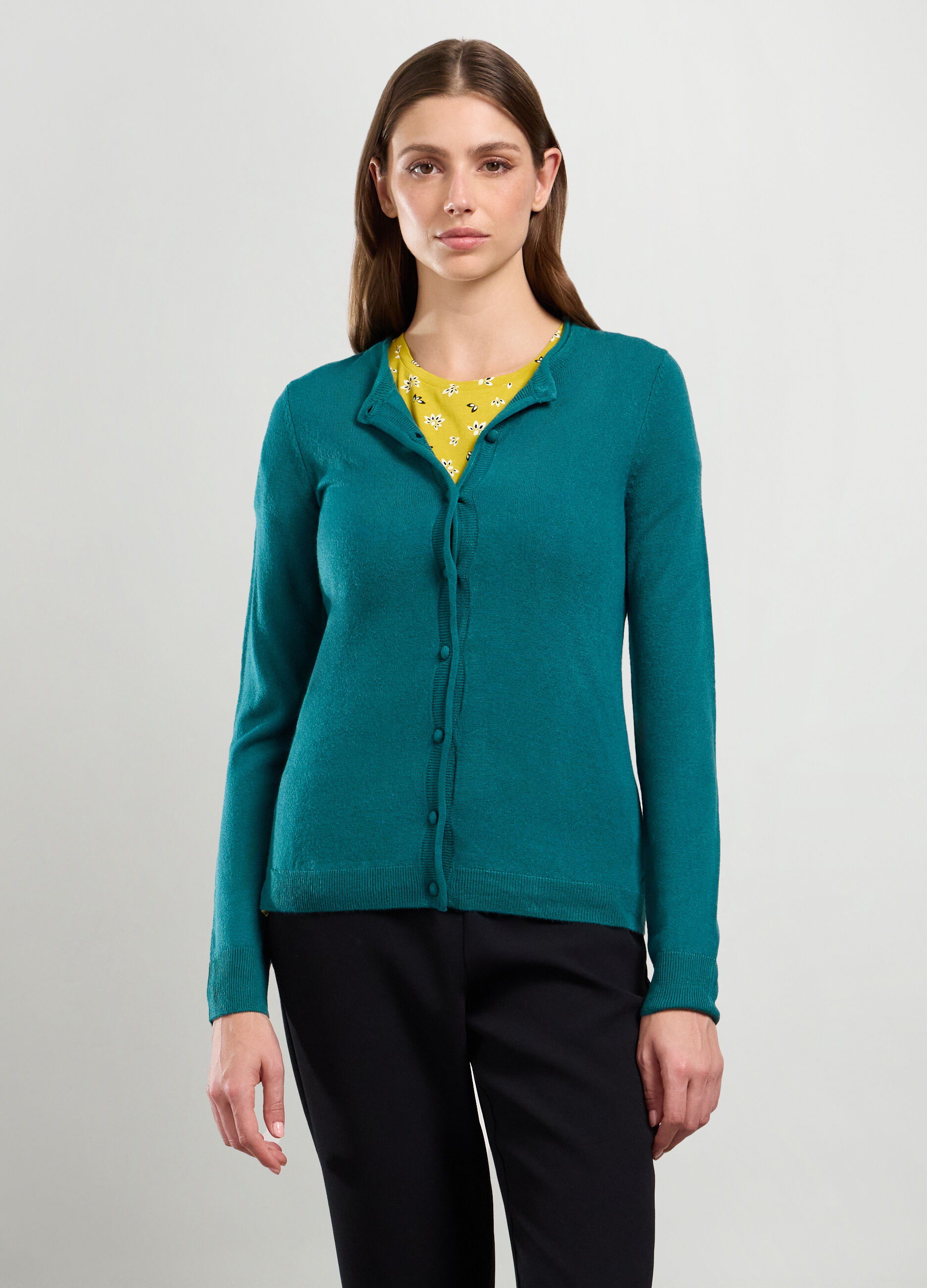 Cardigan tricot donna_0