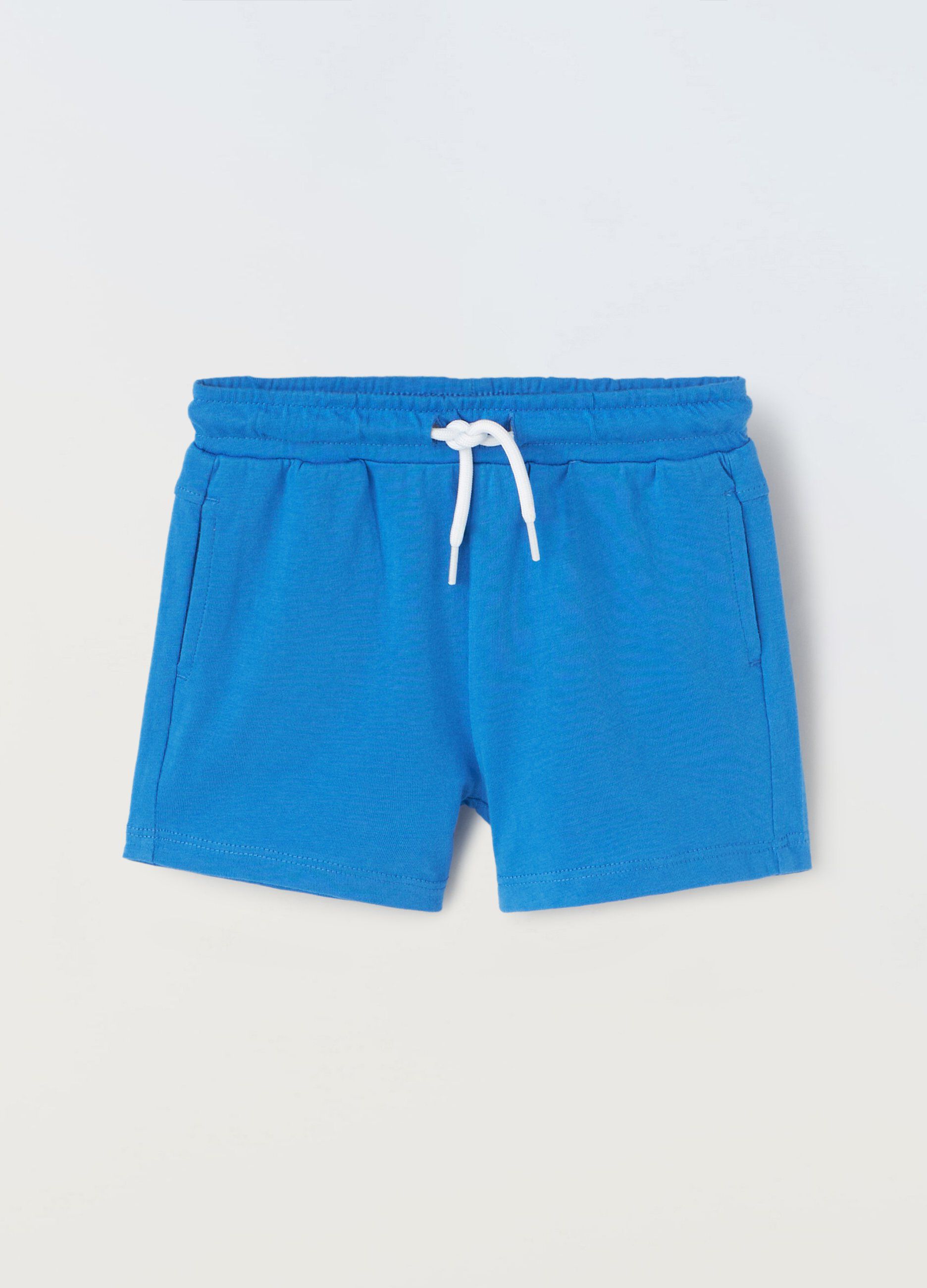 Shorts in puro cotone neonato_0