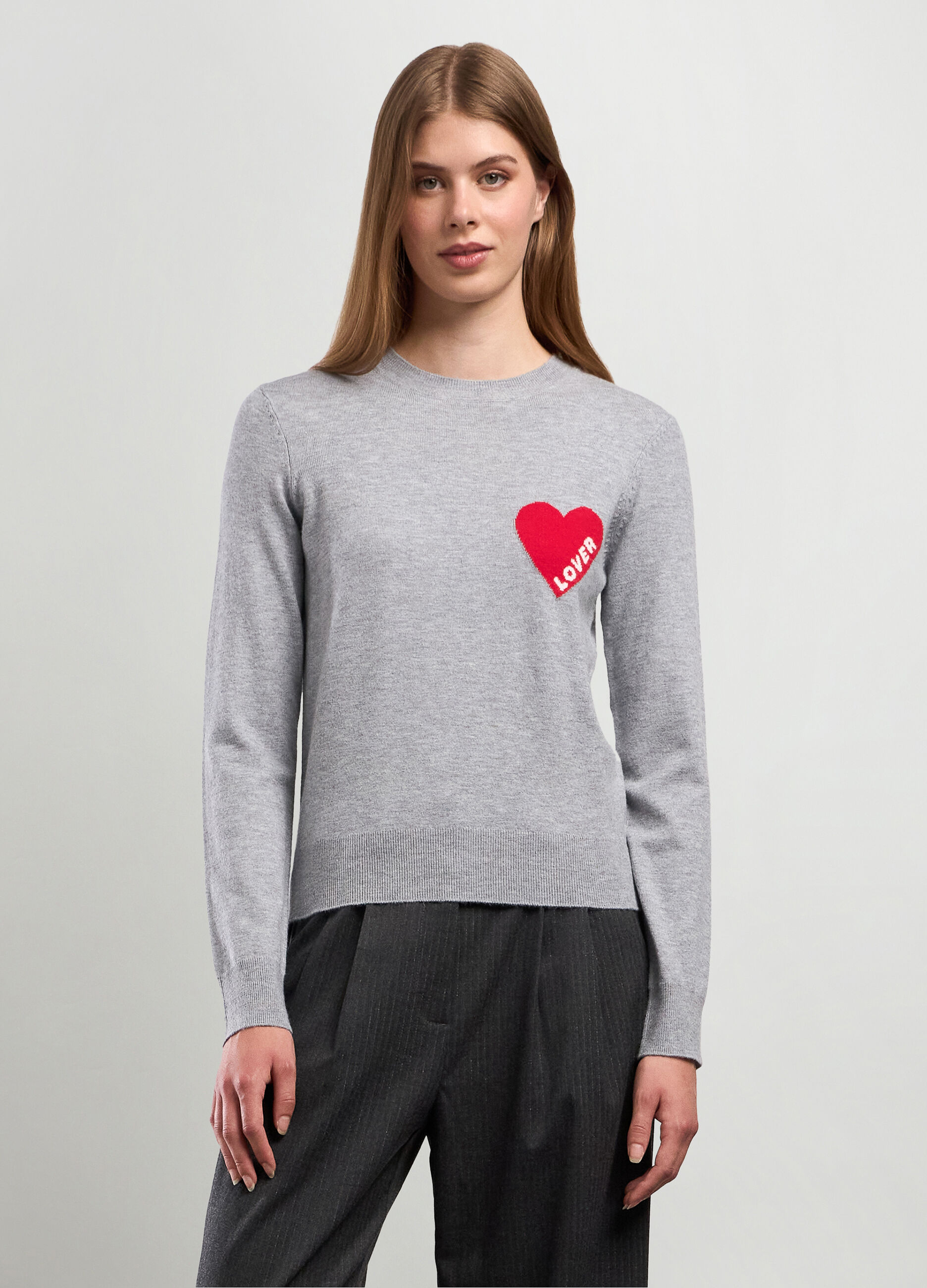 Pullover in misto viscosa donna_0