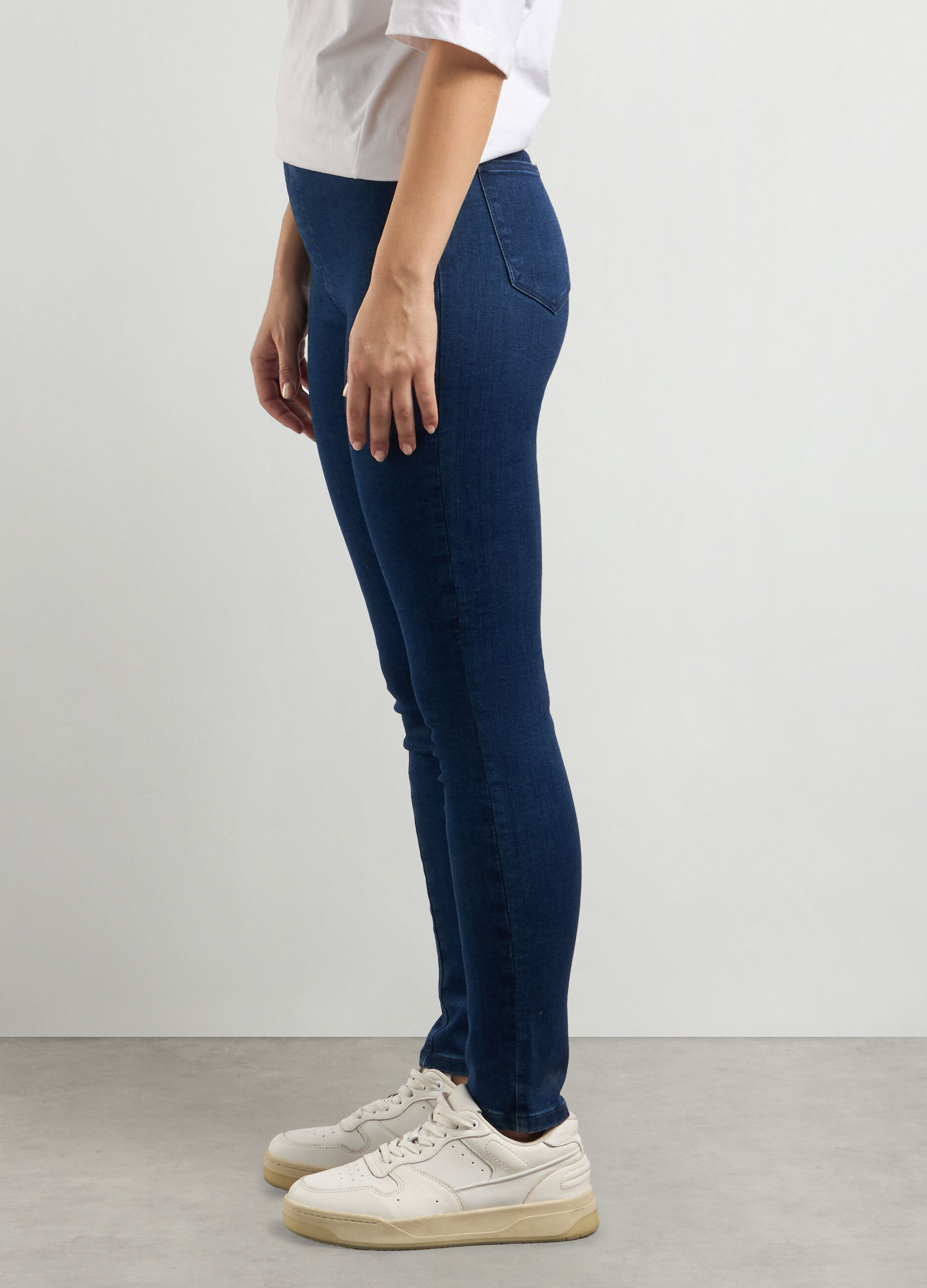 Jeggings in misto cotone stretch donna_2