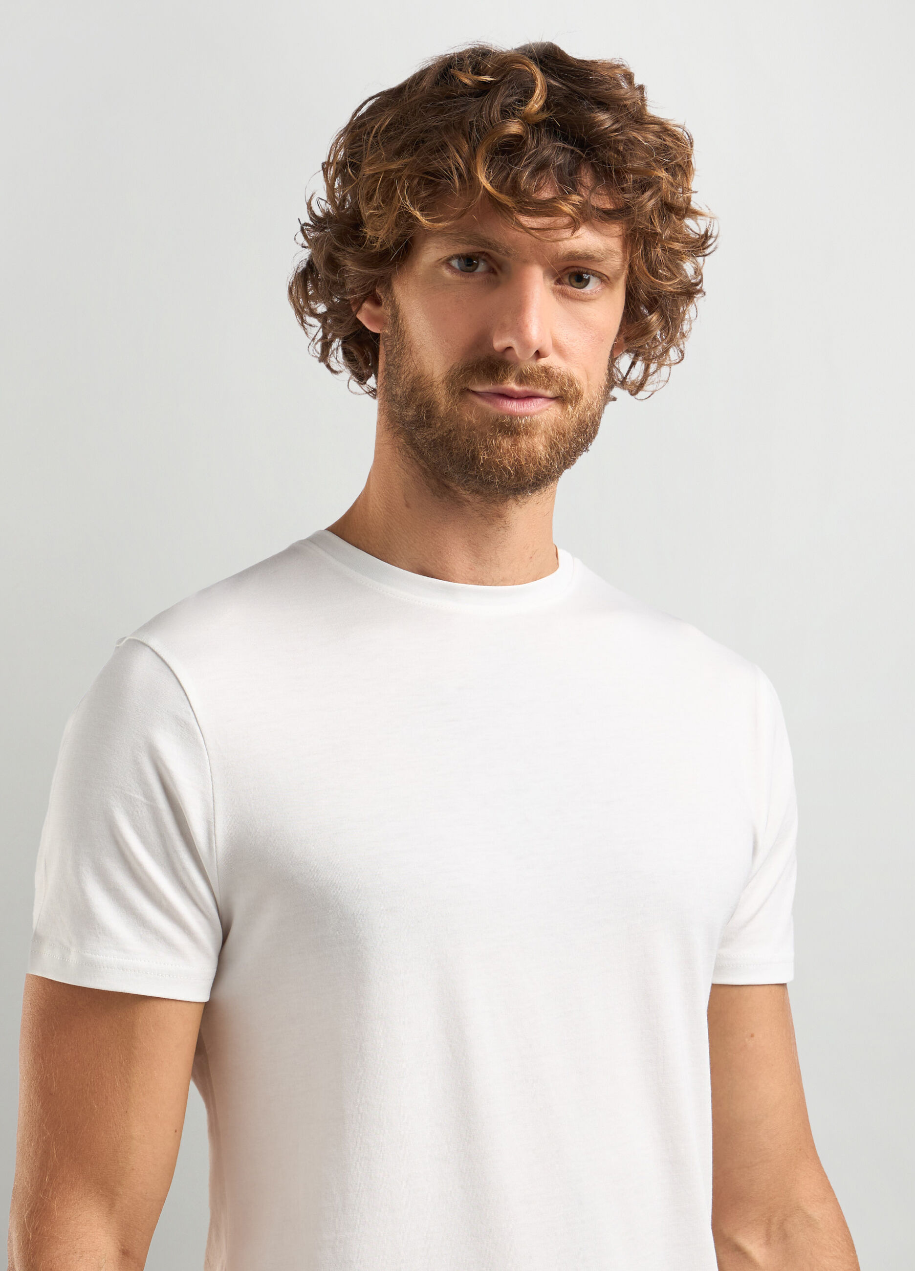 T-shirt in puro cotone jersey uomo_2