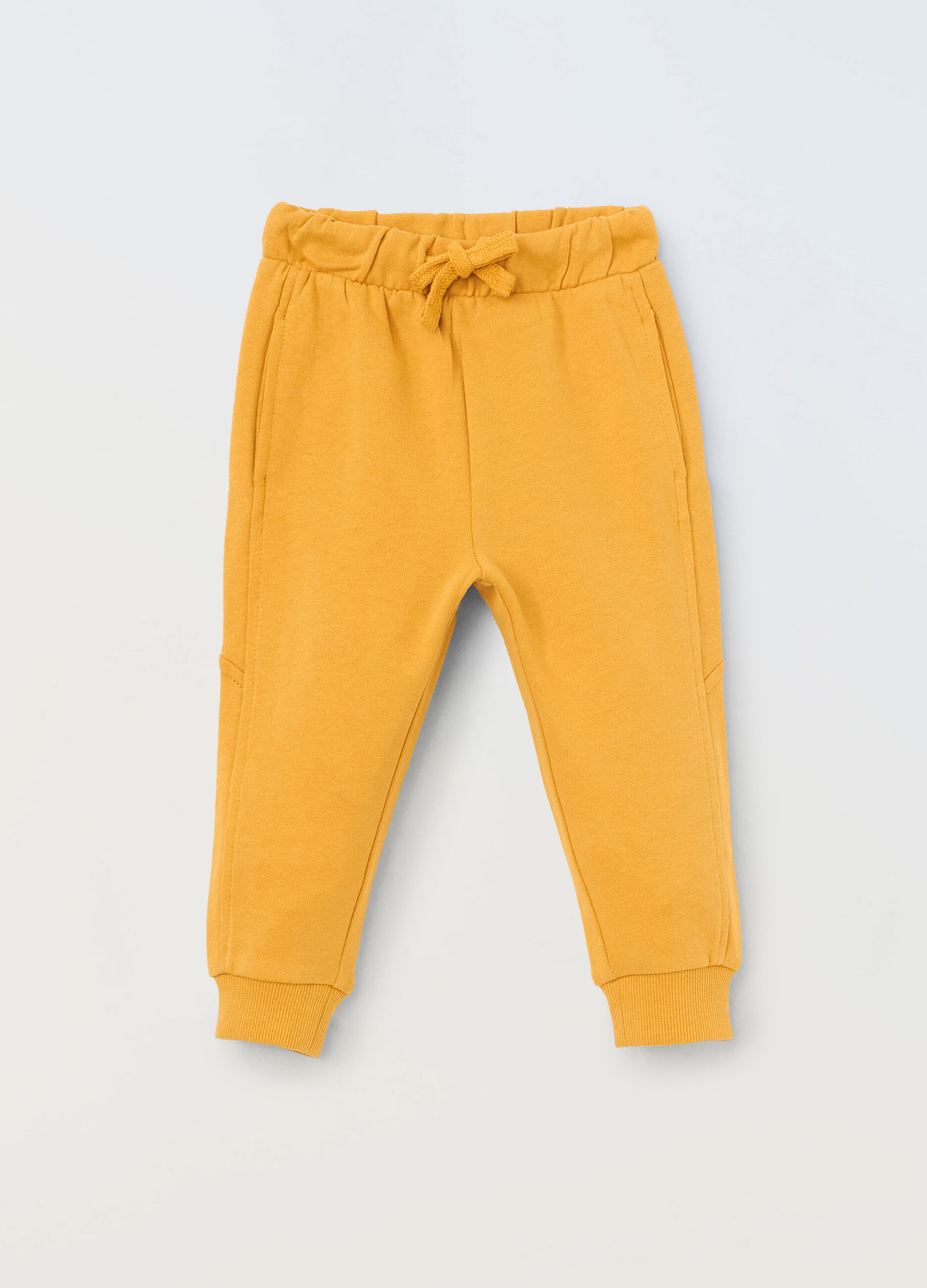 Jogger in puro cotone neonato