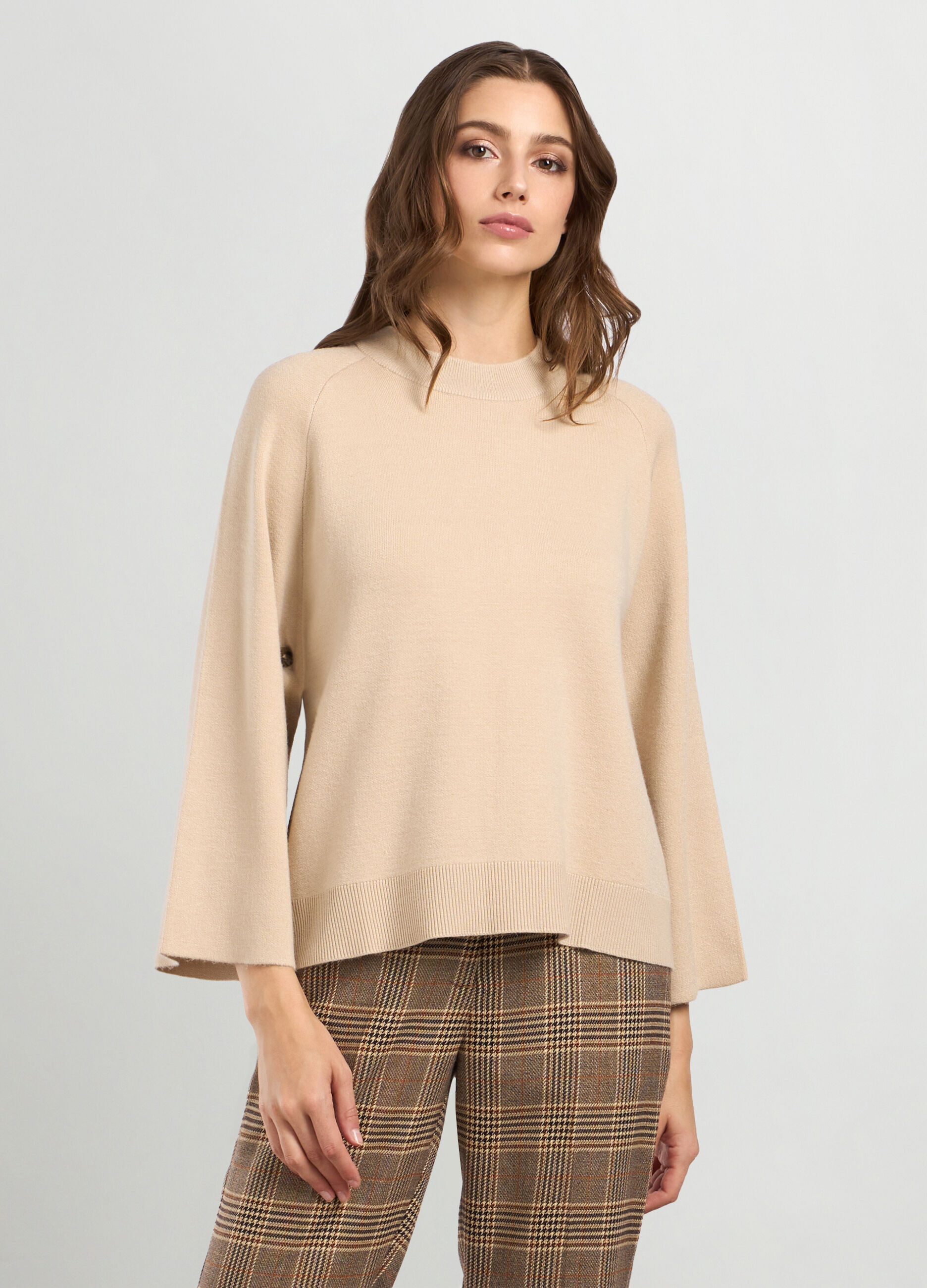 Pullover misto viscosa donna_0