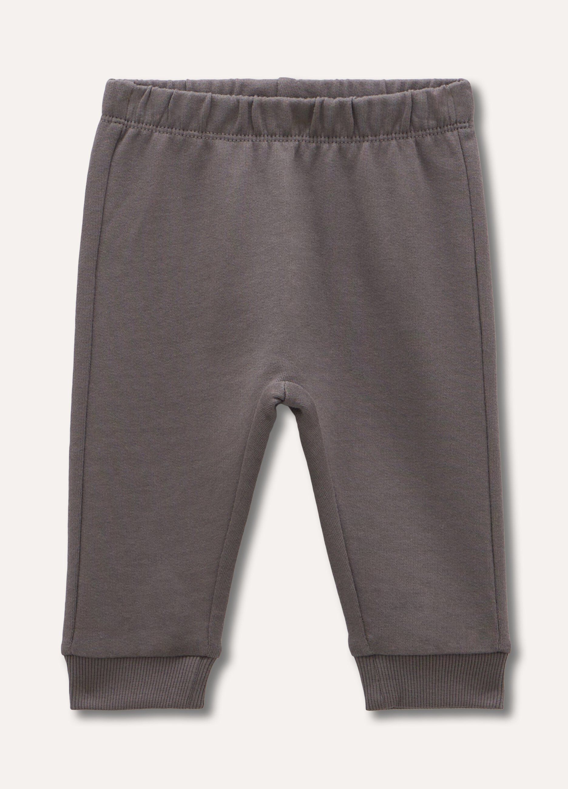 Jogger in puro cotone neonato_0