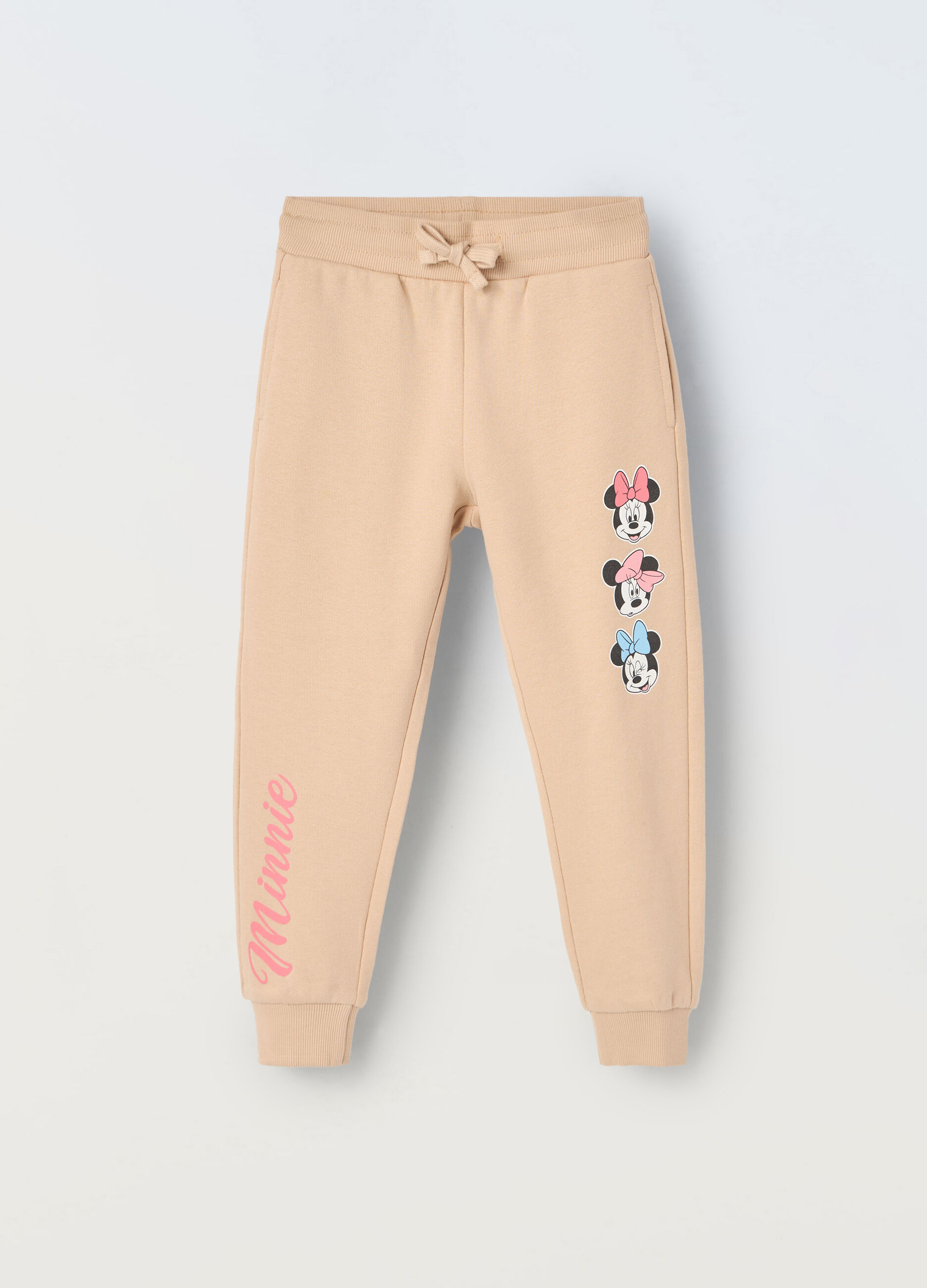 Joggers Minnie in puro cotone bambina_0