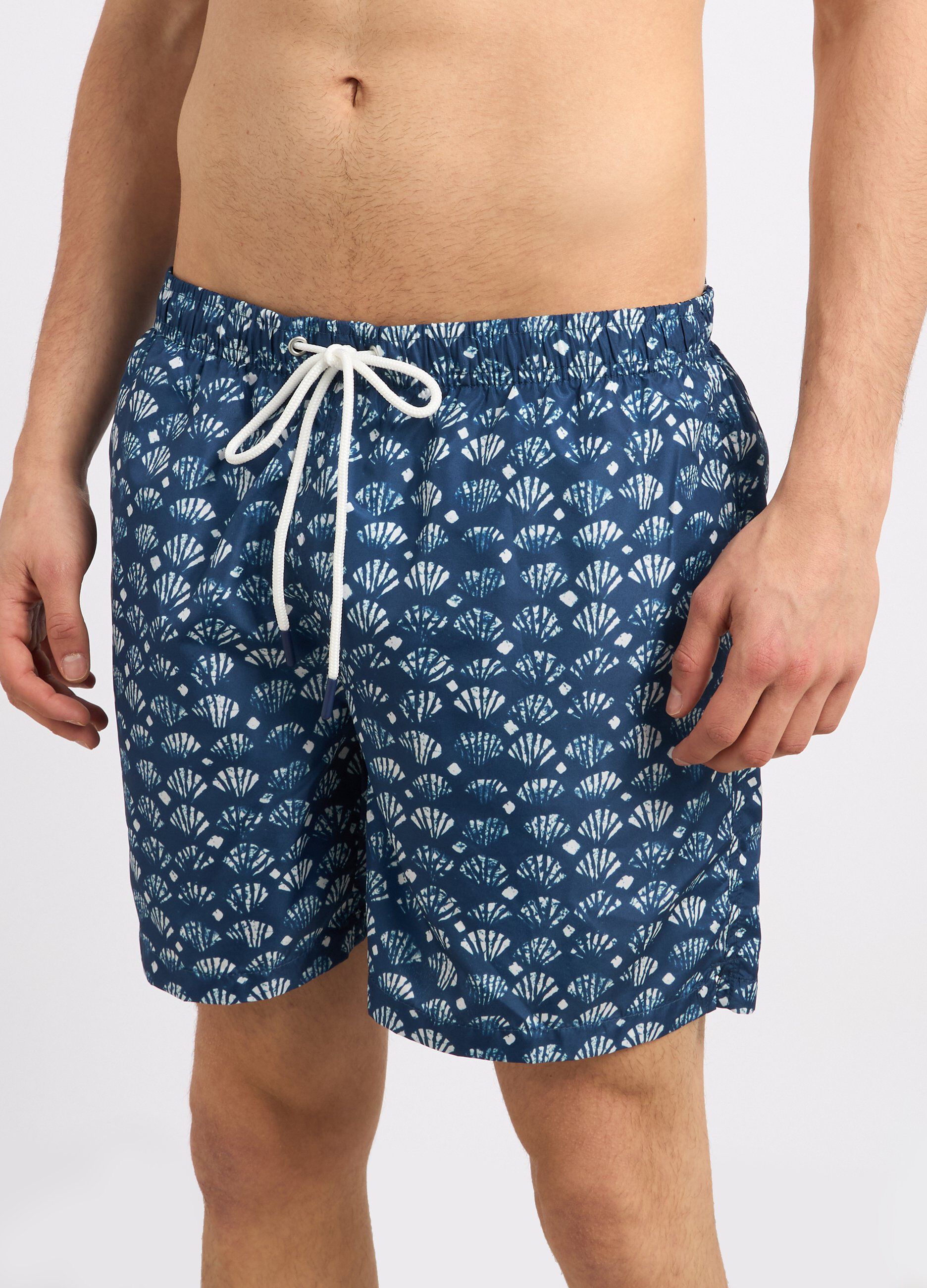 Costume shorts con stampa uomo_2