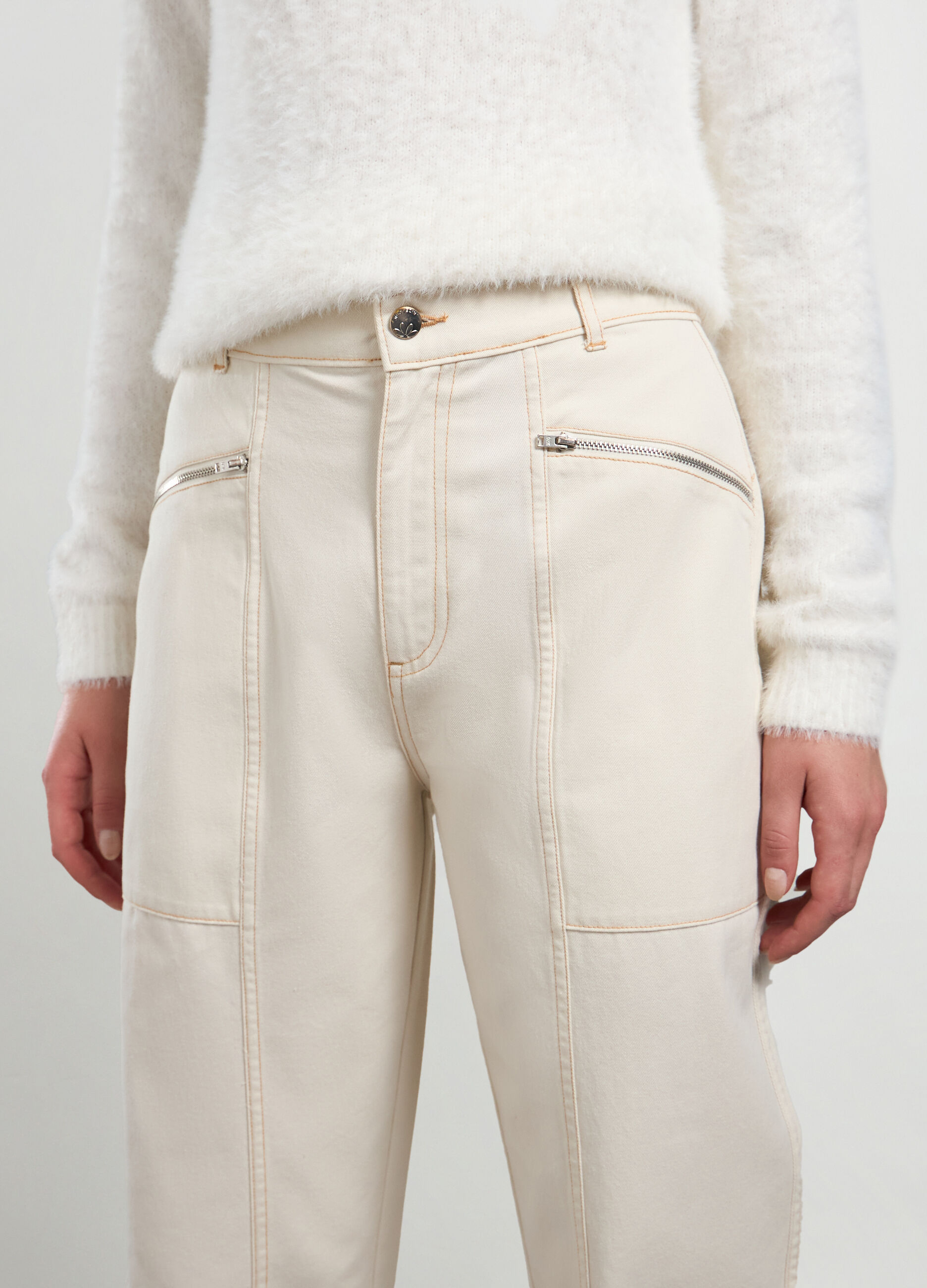 Pantaloni in puro cotone donna_2