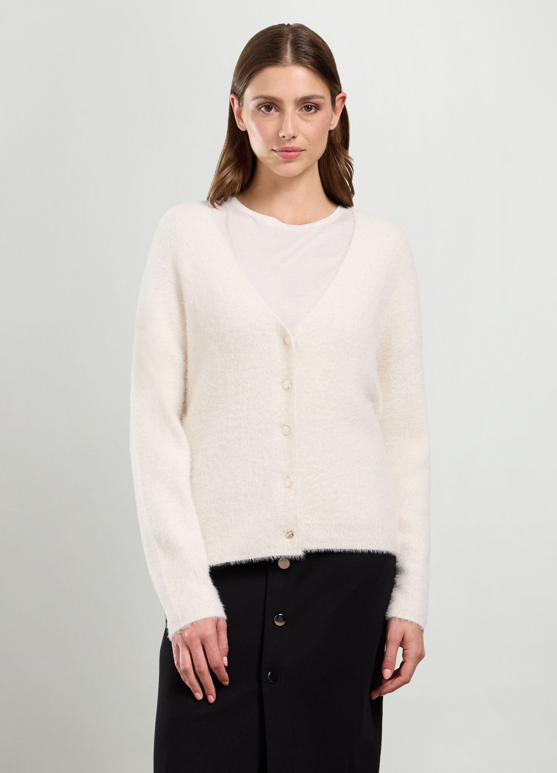 Cardigan tricot donna_0