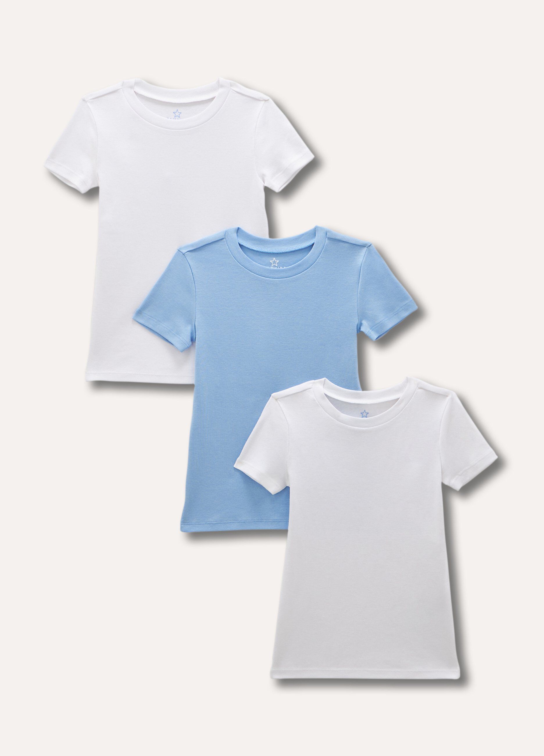 Pack 3 t-shirt intime in puro cotone bambino_0