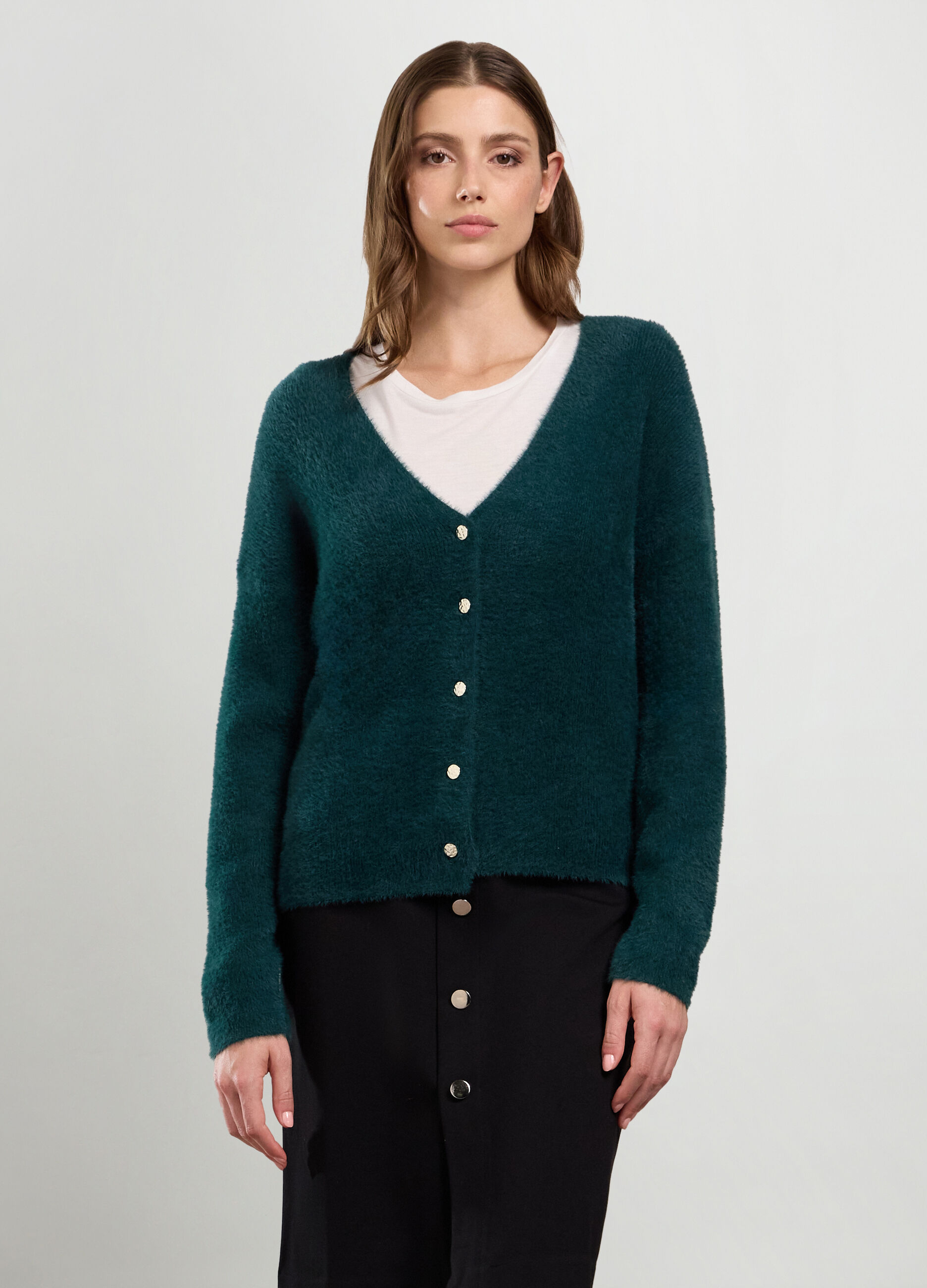 Cardigan tricot donna_0