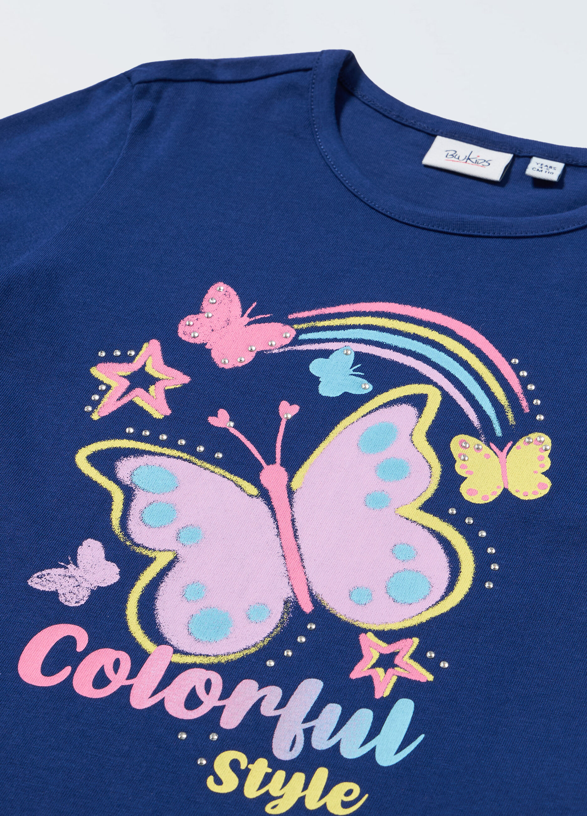 T-shirt in puro cotone bambina_1