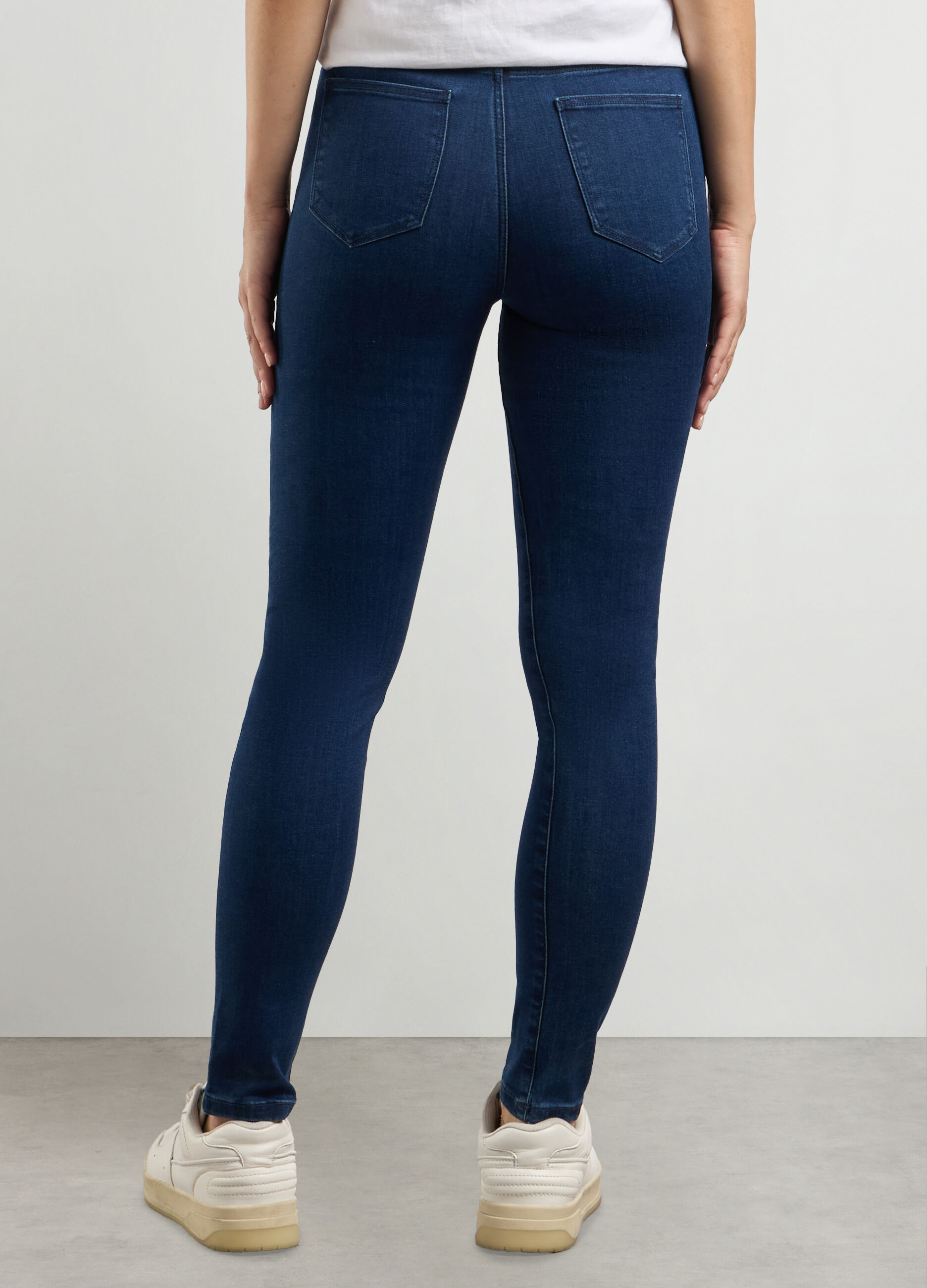 Jeggings in misto cotone stretch donna_1