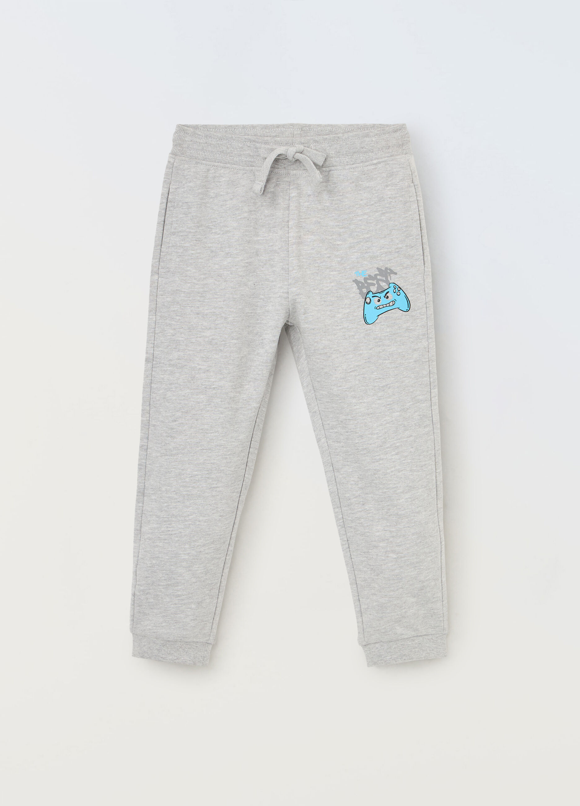 Jogger in puro cotone bambino_0