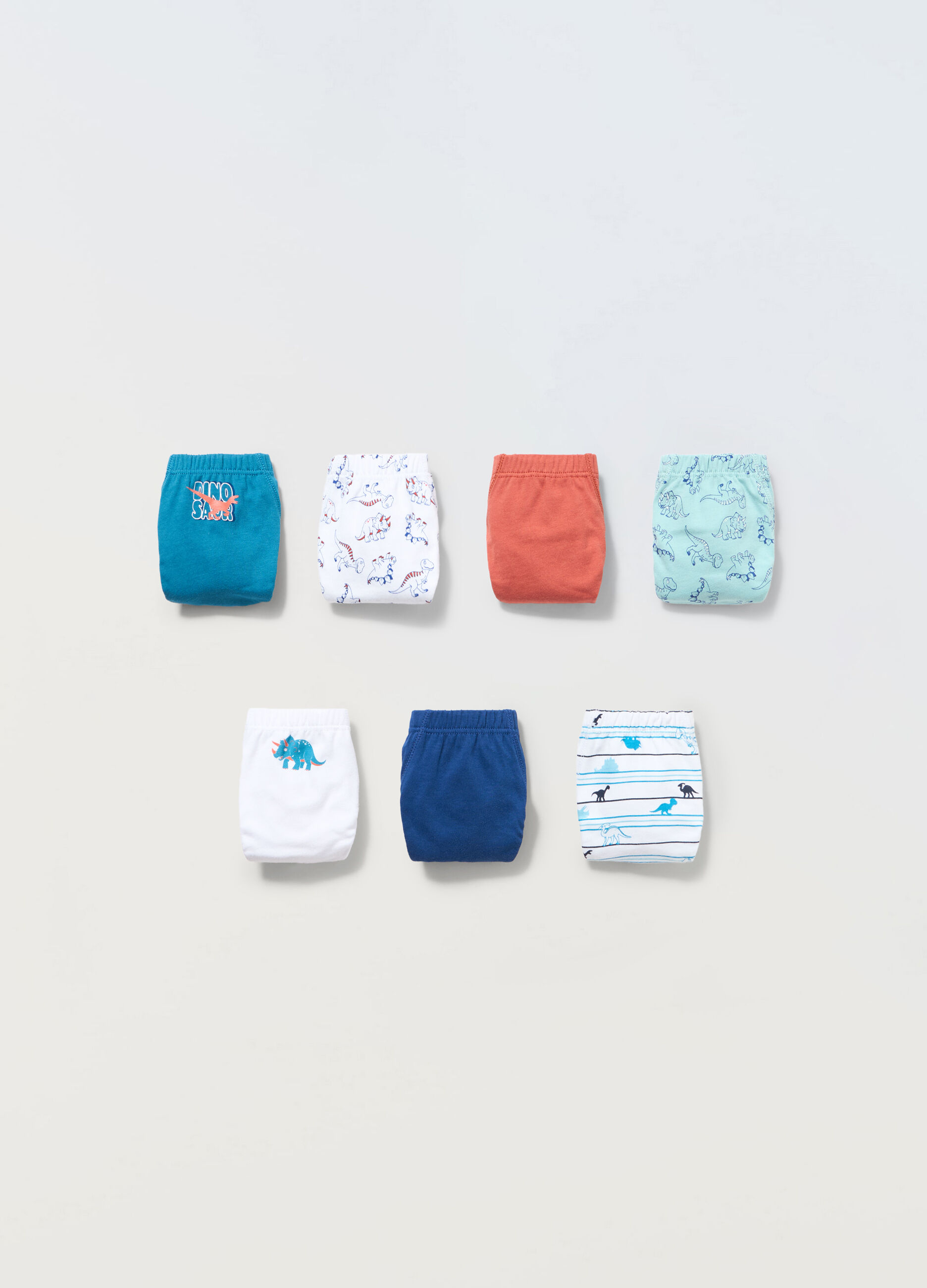 Pack 7 slip in jersey di puro cotone bambino_1