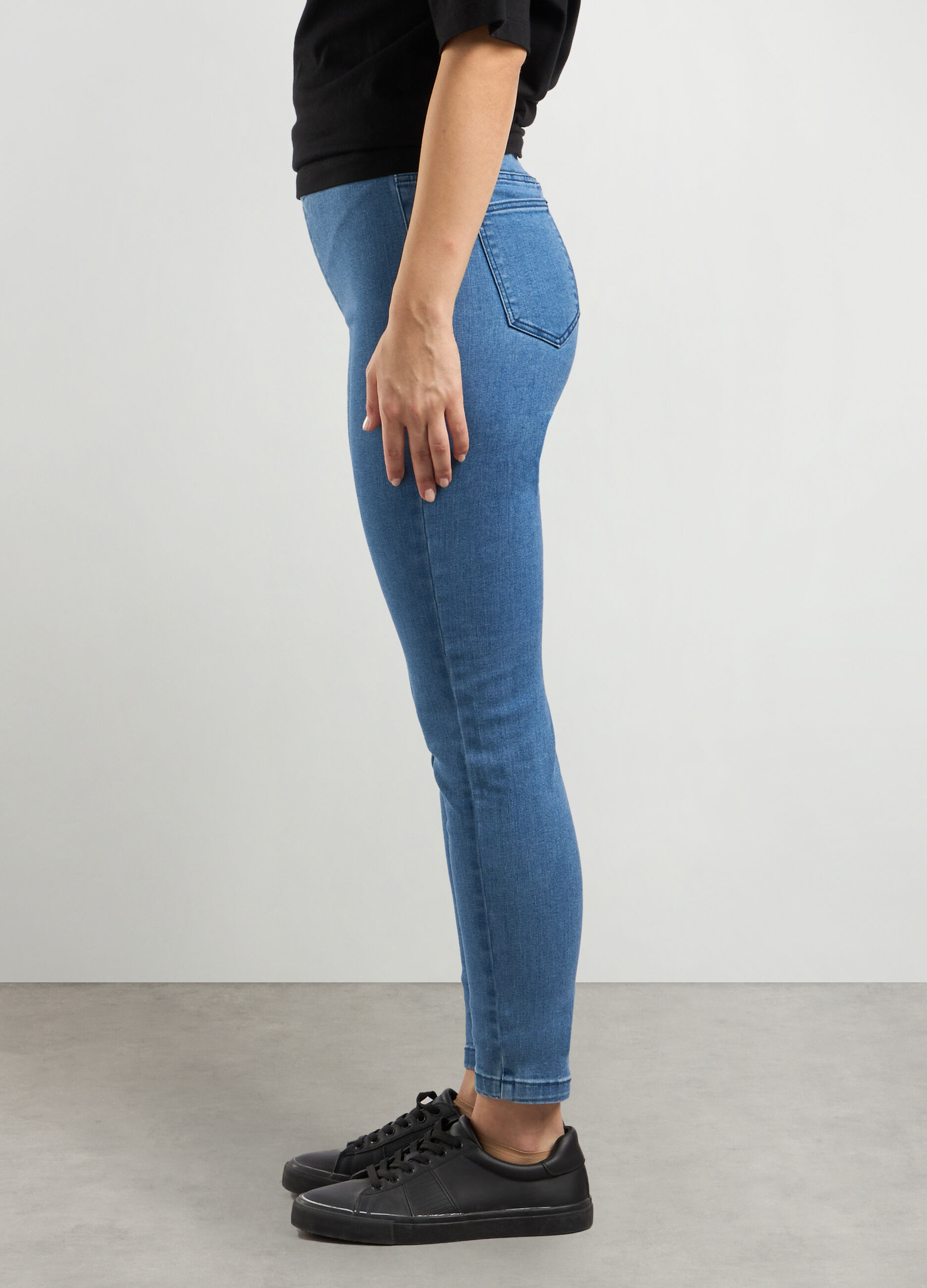 Jeggings in misto cotone stretch donna_2