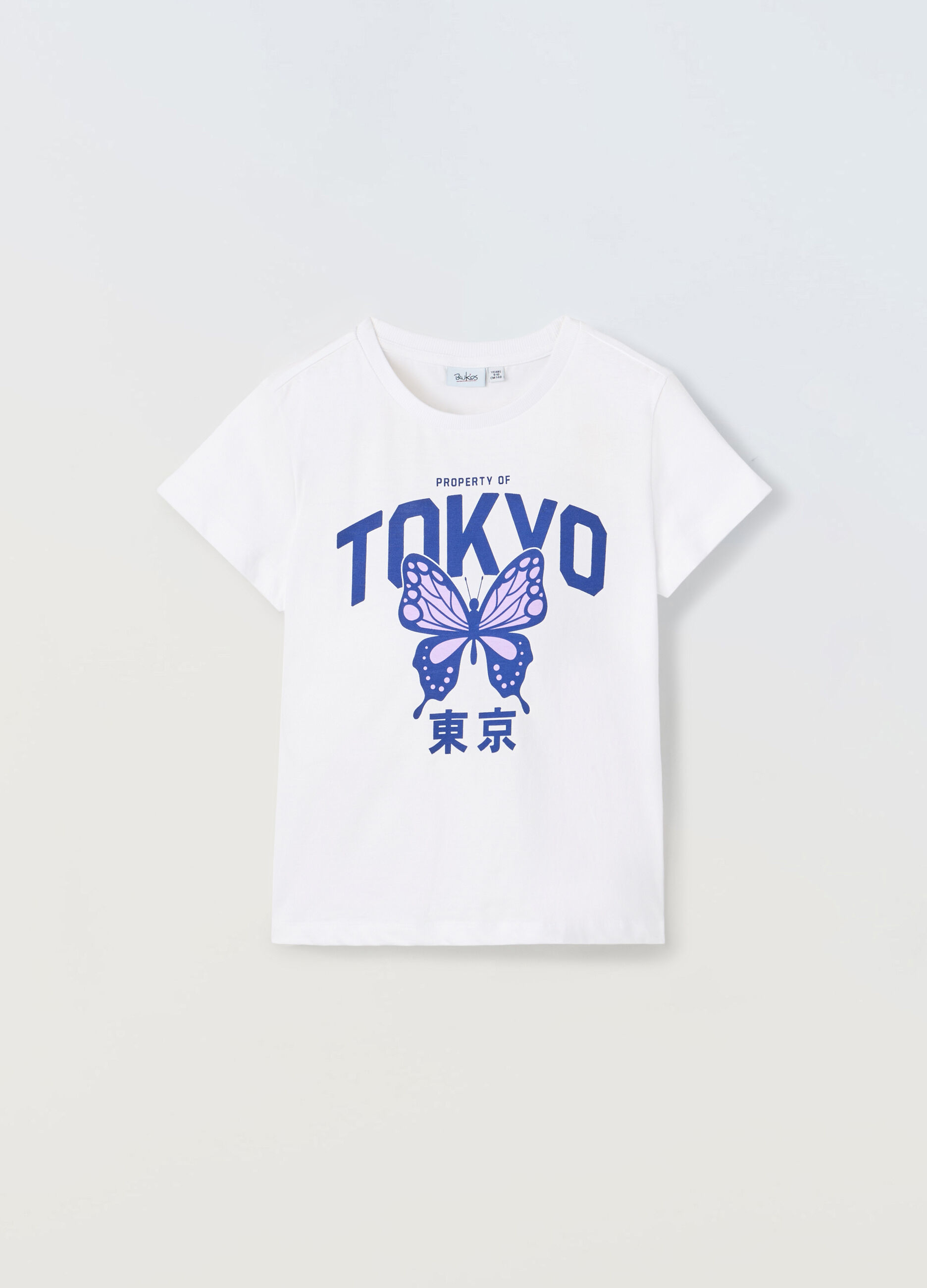 T-shirt in puro cotone ragazza_0