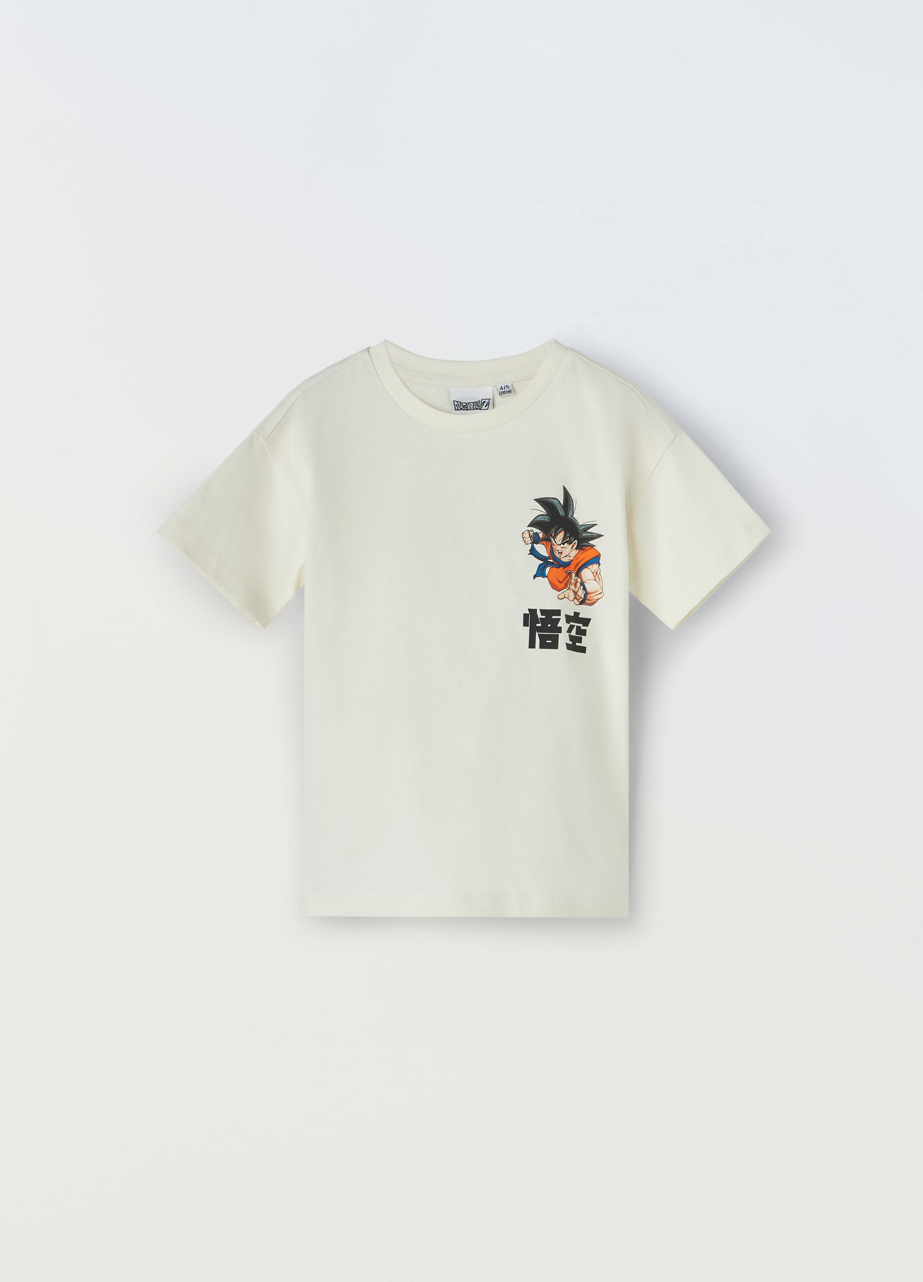 T-shirt in puro cotone con stampa bambino_0