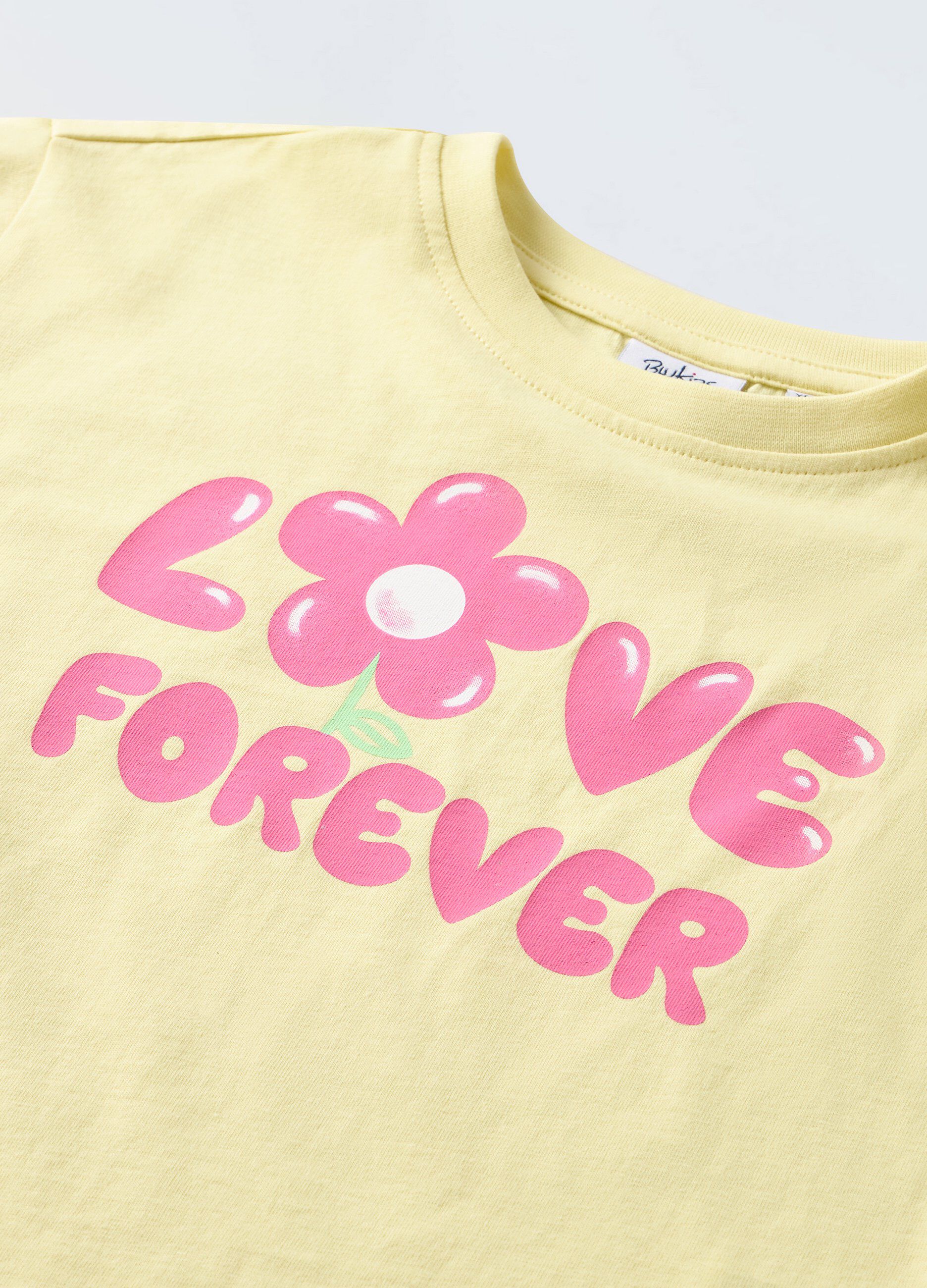 T-shirt in puro cotone bambina_1