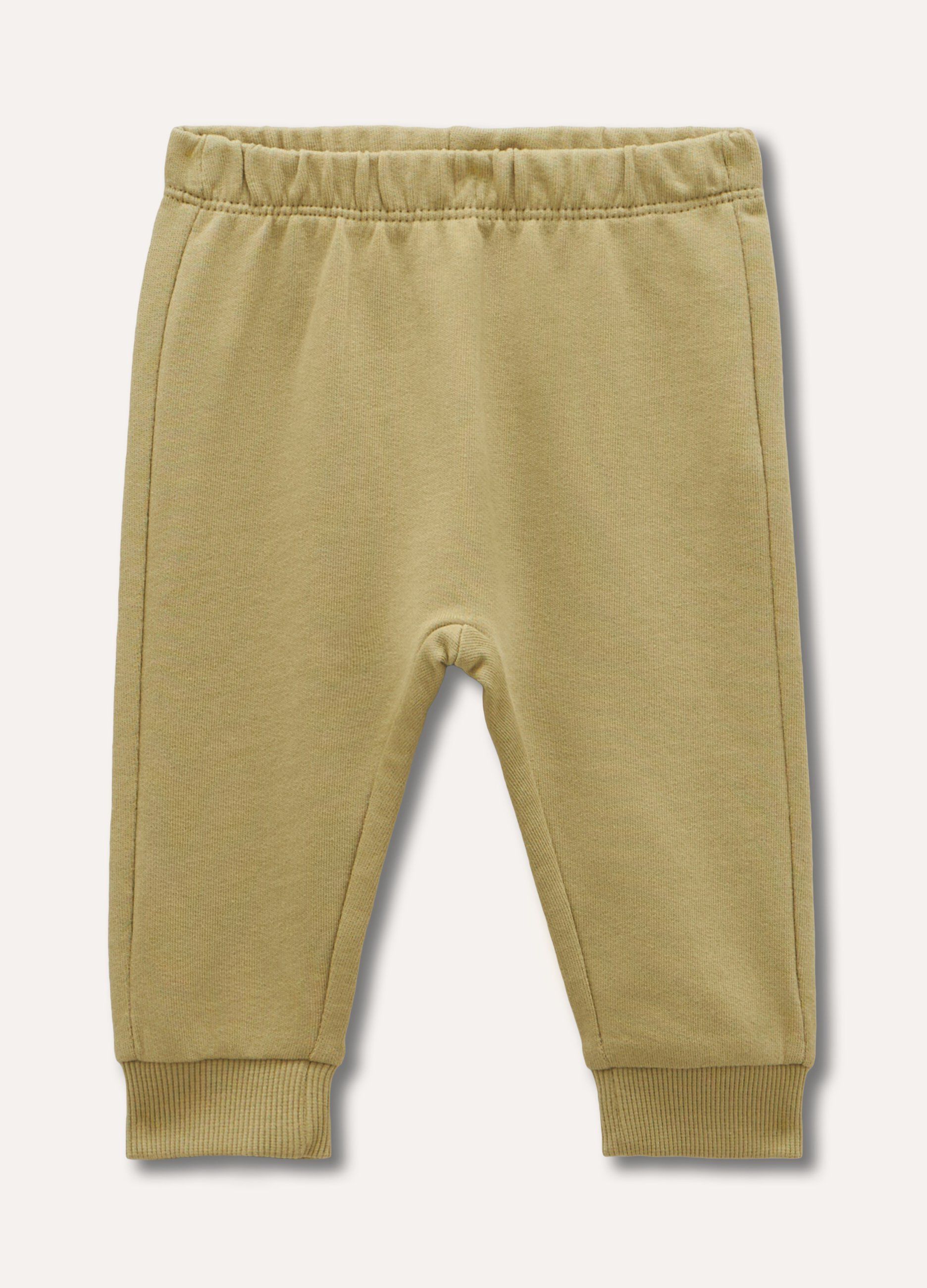 Jogger in puro cotone neonato_0