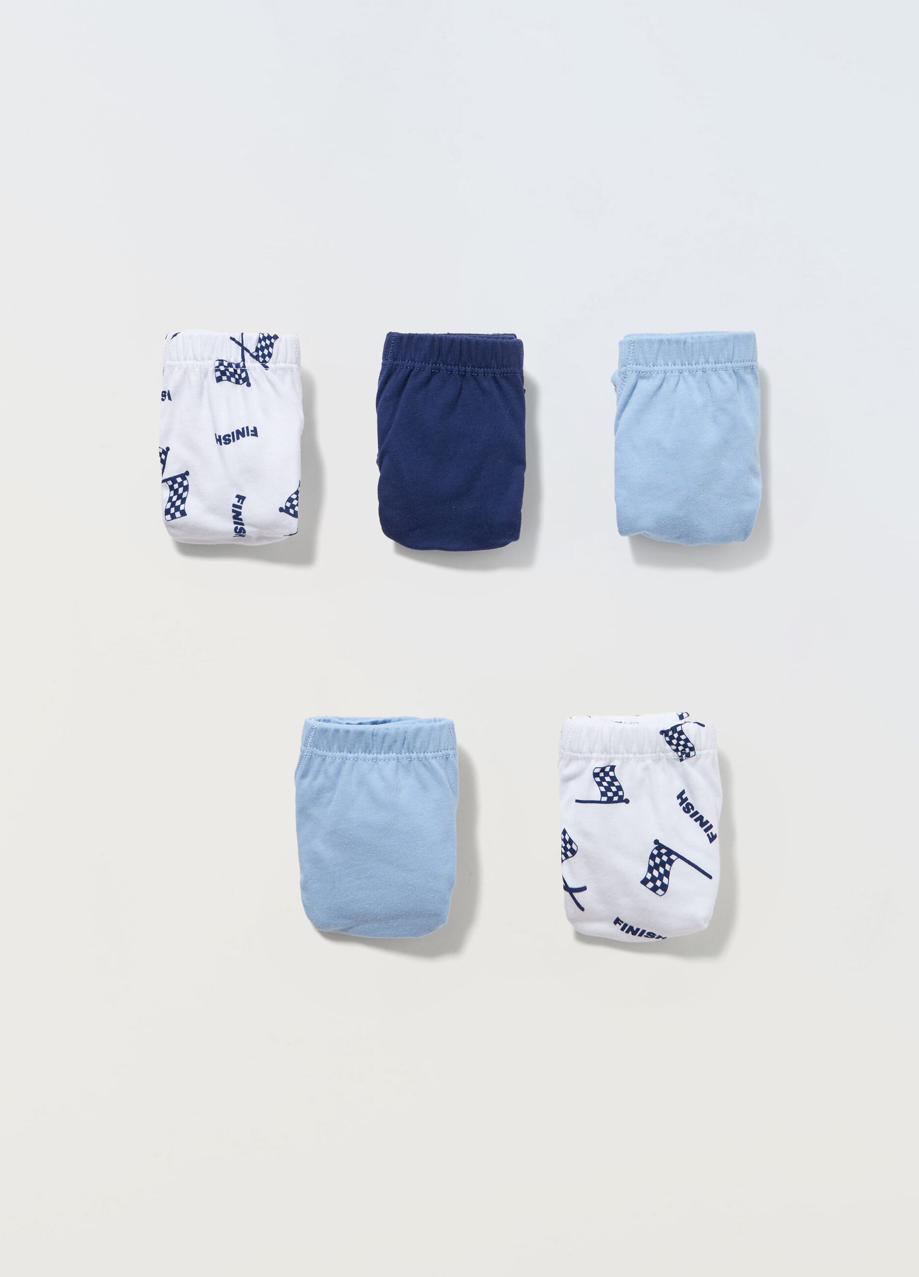 Pack 5 slip in puro cotone bambino_1