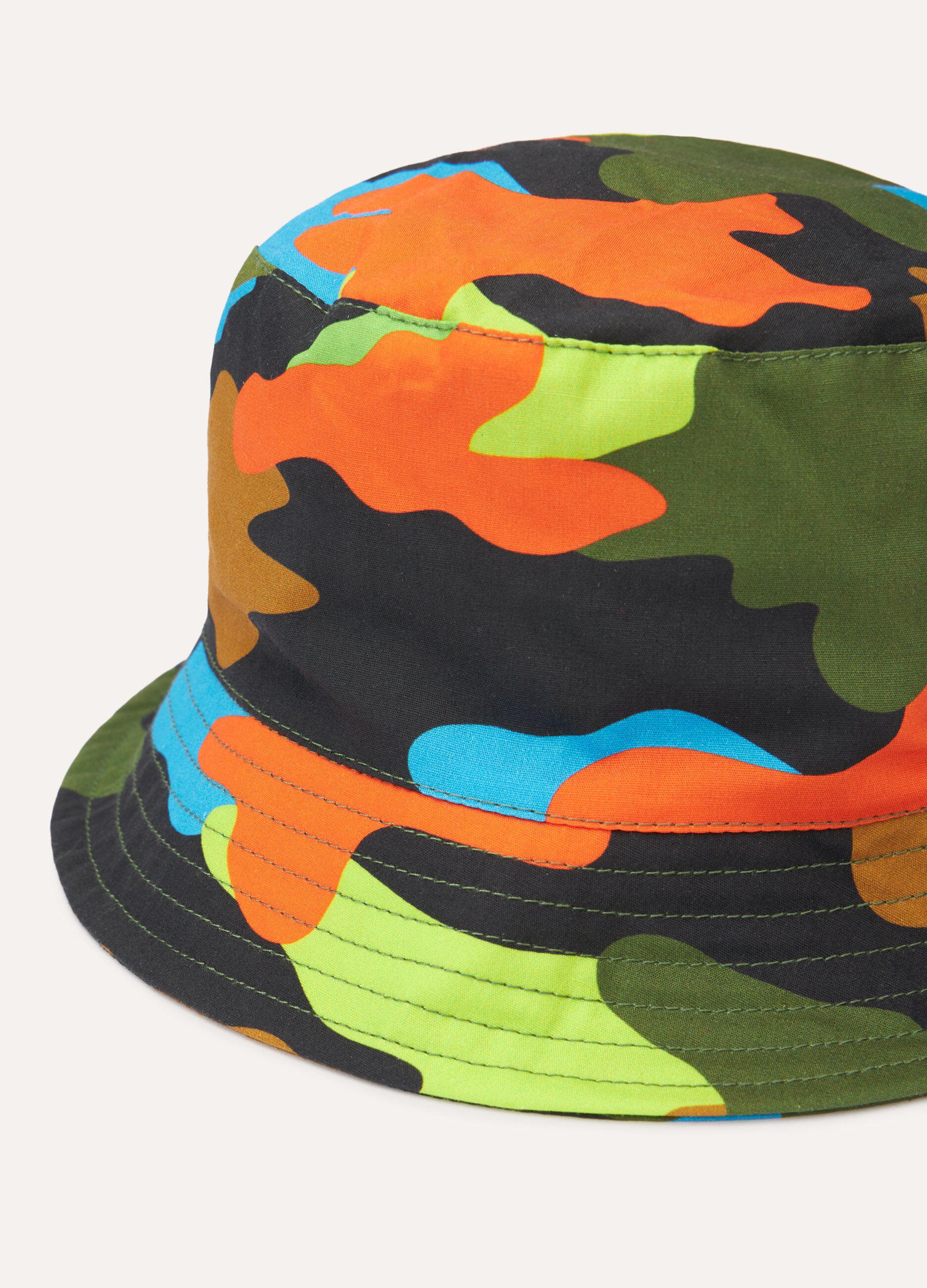 Cappello da pescatore camouflage multicolor_1