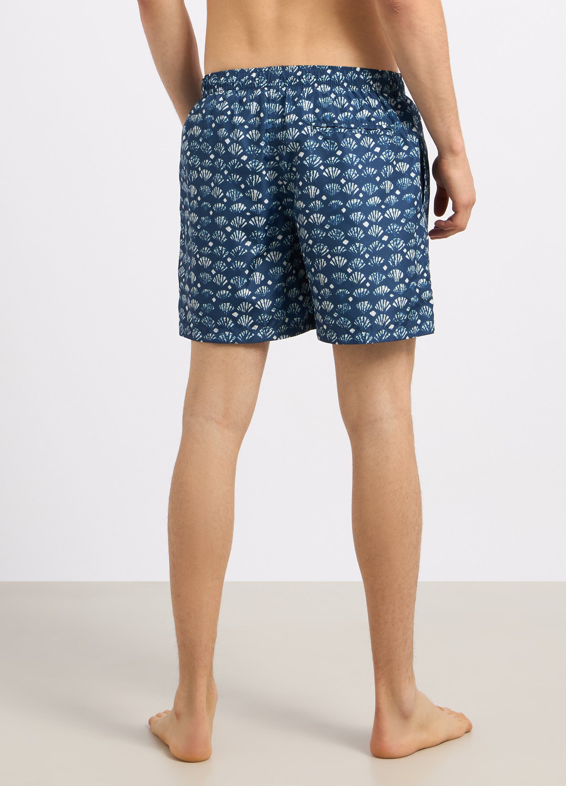 Costume shorts con stampa uomo_1