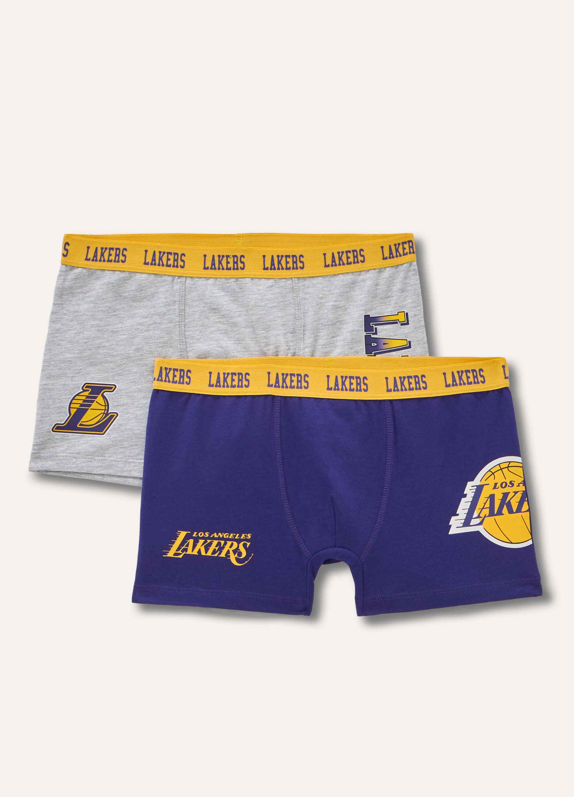 Pack 2 boxer Los Angeles Lakers ragazzo_0