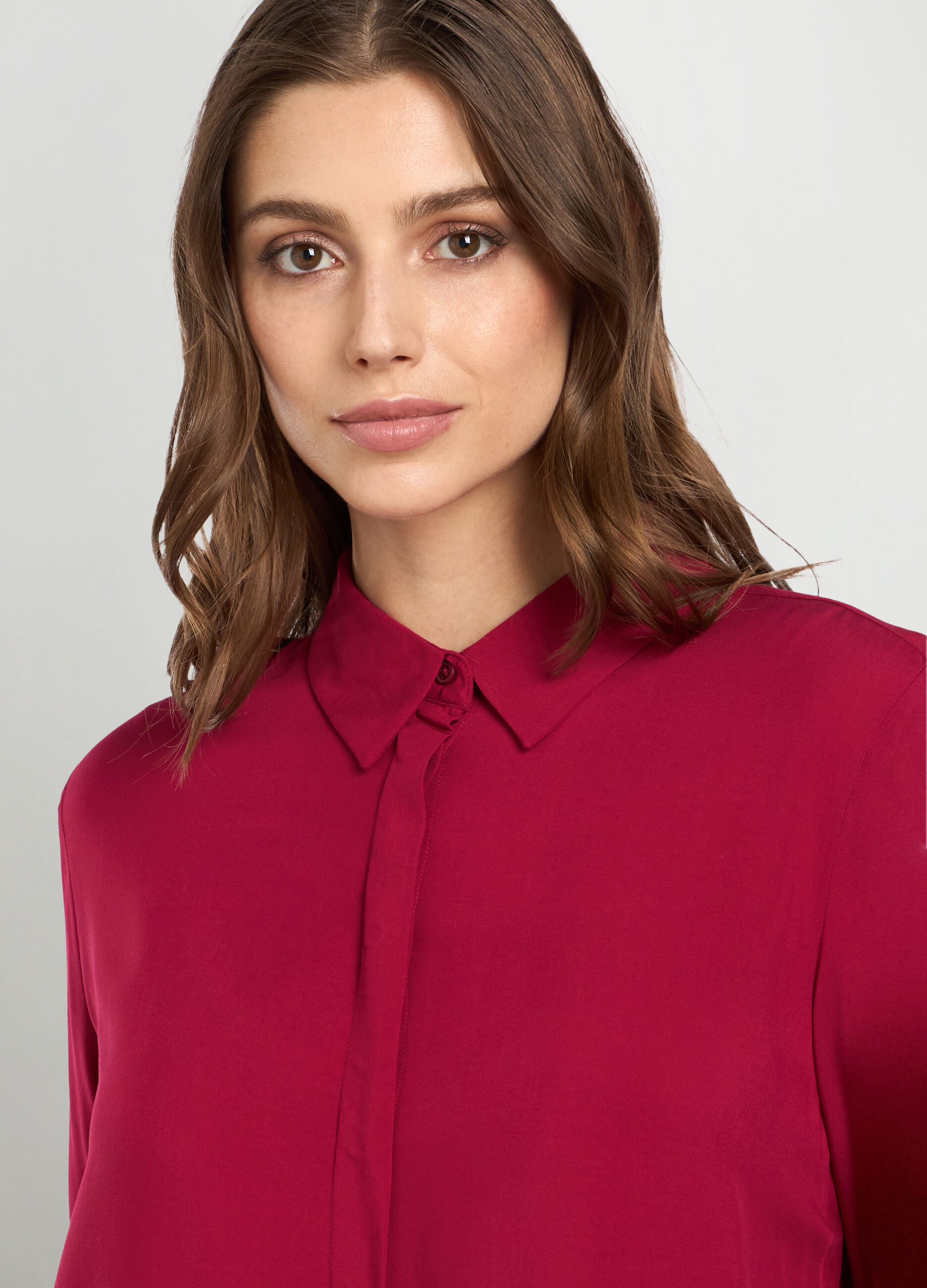 Camicia in pura viscosa donna_1