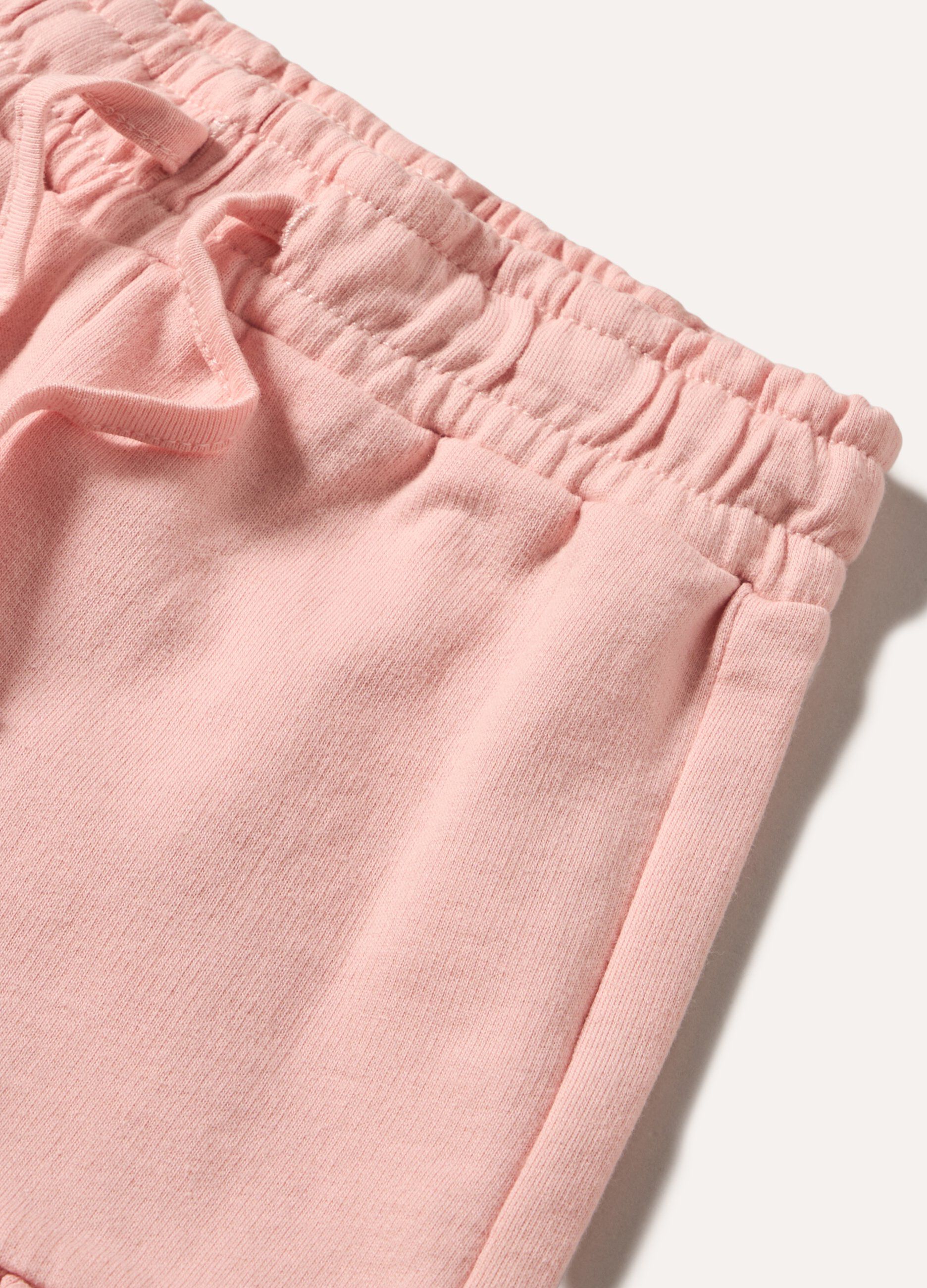 Shorts in puro cotone neonata